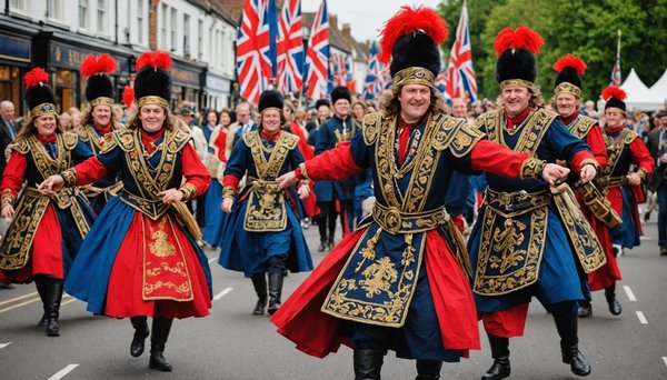 What unique cultural festivals can be experienced while cruising around the UK?
